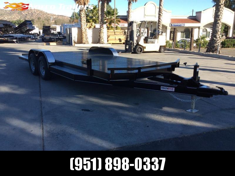 2022 Innovative Trailer Mfg. 83" x 20' Steel Deck Car Hauler Flatbed Trailer 2022 Innovative Trailer Mfg. 83" x 20' Steel Deck Car Hauler Flatbed Trailer