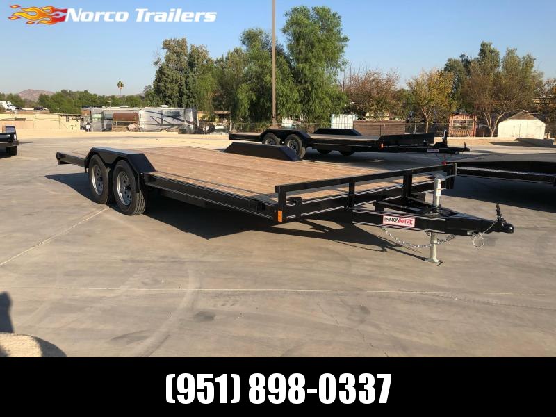 2021 Innovative Trailer Mfg. 102" x 18' 7K Flatbed Car Trailer 2021 Innovative Trailer Mfg. 102" x 18' 7K Flatbed Car Trailer