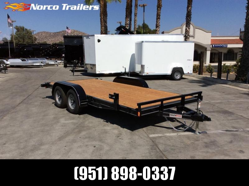 2022 Innovative Trailer Mfg. 83" x 16' Economy Wood Car Hauler Flatbed Trailer 2022 Innovative Trailer Mfg. 83" x 16' Economy Wood Car Hauler Flatbed Trailer