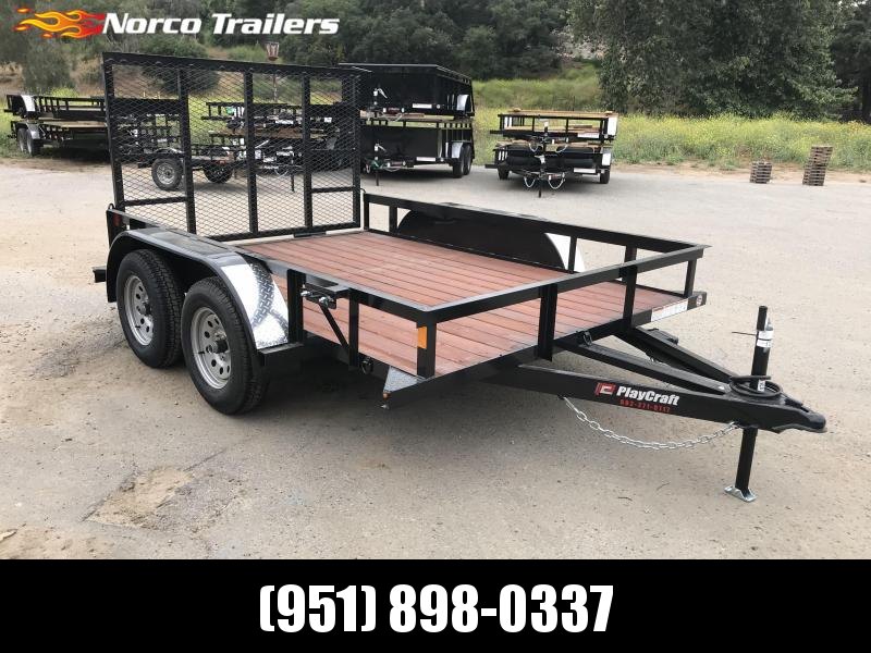 2019 Playcraft 82" x 10' Tandem Axle Utility Trailer 2019 Playcraft 82" x 10' Tandem Axle Utility Trailer