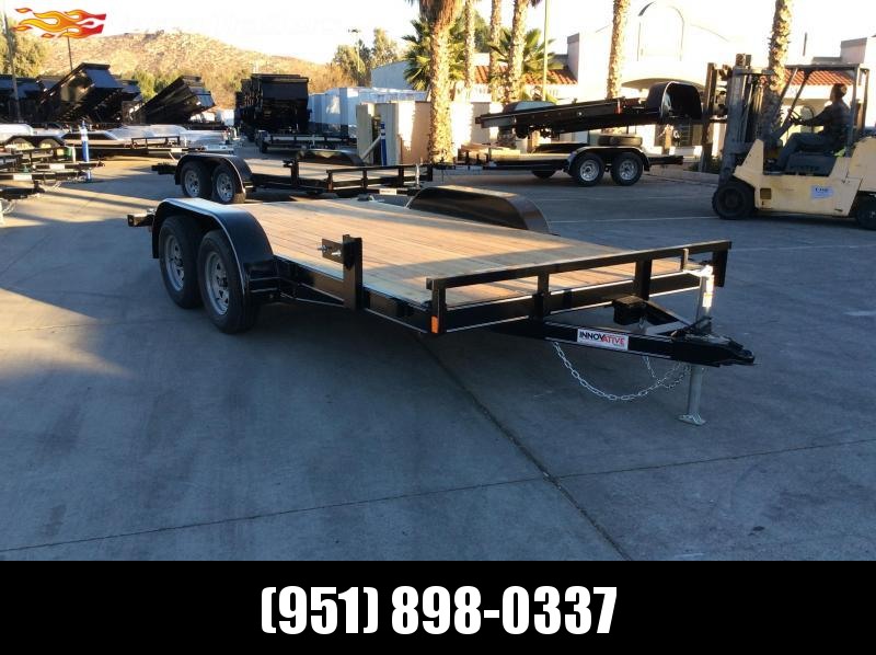 2022 Innovative Trailer Mfg. 83" x 14' Economy Wood Car Hauler Flatbed Trailer 2022 Innovative Trailer Mfg. 83" x 14' Economy Wood Car Hauler Flatbed Trailer