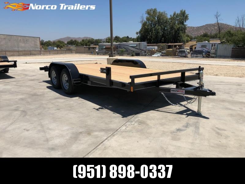 2022 Innovative Trailer Mfg. 83" x 16' 7K Flatbed Car Trailer 2022 Innovative Trailer Mfg. 83" x 16' 7K Flatbed Car Trailer