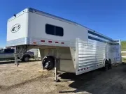 2023 4 Star Polo Aluminum Horse Trailer