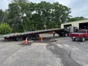 2002 Landoll 53' Hydraulic Traveling Axle Trailer