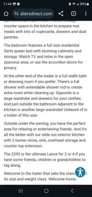 used Other Trailers Lance  for sale, in Omaha, NE Thumbnail 34