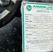 used Other Trailers Armor Lite  for sale, in Omaha, NE Thumbnail 5