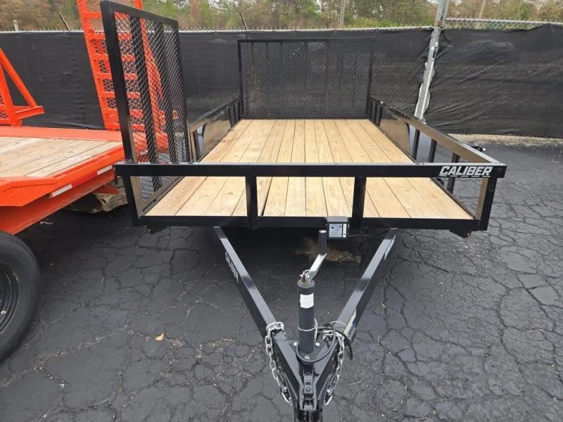 2025 Caliber Trailer Mfg 7 X 14 TANDEM
