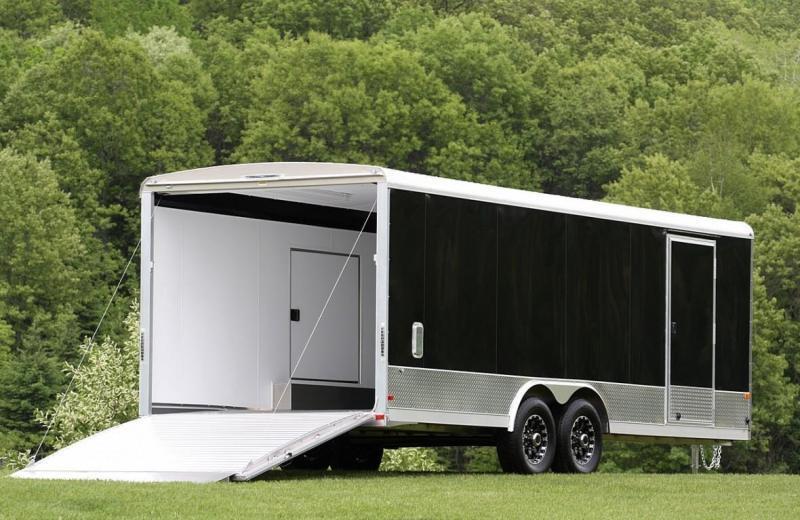 Aluminum 20+5 Carhauler 6k Axles Loaded Enclosed Cargo Trailer