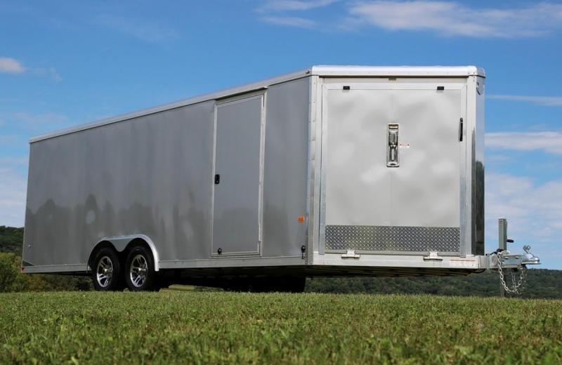 Aluminum 22+5 Combo  Lite- 10k GVWR Enclosed Carhauler Cargo Utility Trailer 