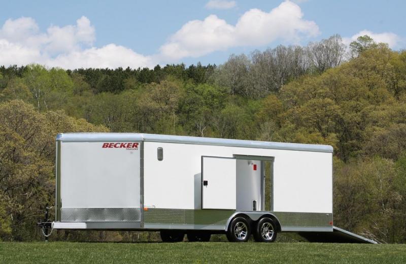 20+5 Aluminum Wedge Carhauler Cargo Enclosed Trailer 