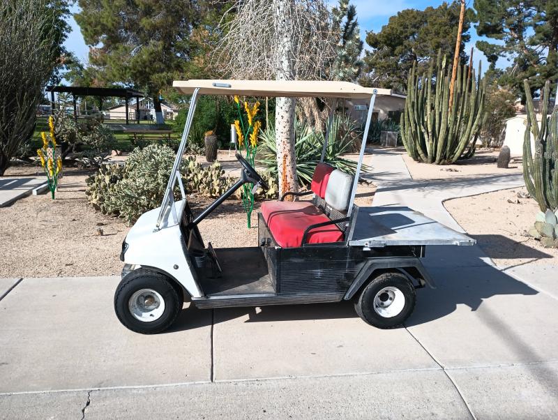 2001 Club Car Carryall 1 Flat Bed Golf Cart Southwest Golf Cars