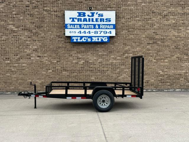 TLC 5X10 Gate - Single Axle Utility Trailer - Spring Lift