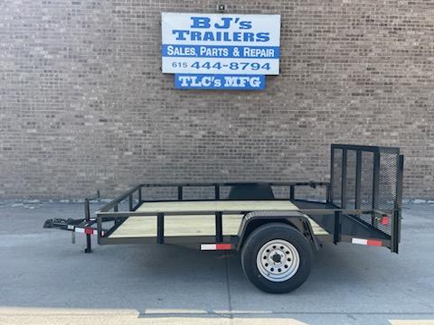 TLC 6'4"X8+2 Gate Utility Trailer
