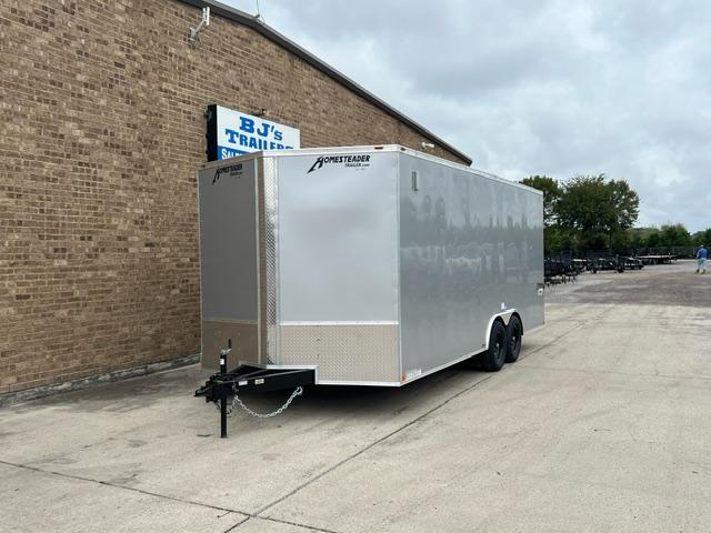 Homesteader 8'6"x20x7 Enclosed Trailer Ramp Door/Side Door (5,200lb Axles) - POLYCORE