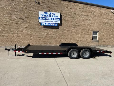 TLC 7x20' Carhauler - Metal Floor - 1-Brake