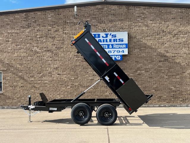 Homesteader 10K 6x10 Dump Trailer - Cylinder Lift - Barn Door