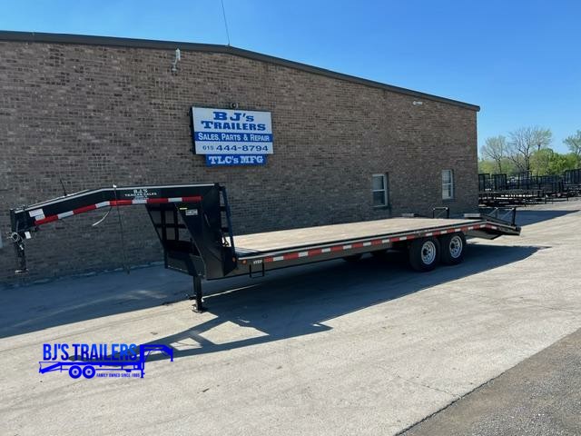 TLC 14K 20X5 Deckover Ball Hitch Trailer - Rhino Ramps | BJ