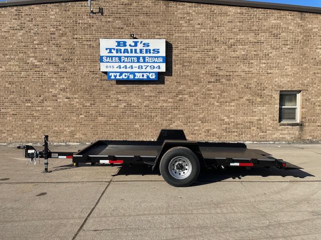 Better Built 7K 6'7"X14 Single Axle Tilt Trailer - Metal Floor