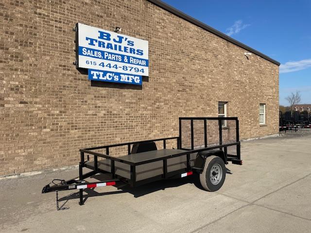 TLC 6'4"X8+2 Gate Metal Floor Tubing Utility Trailer