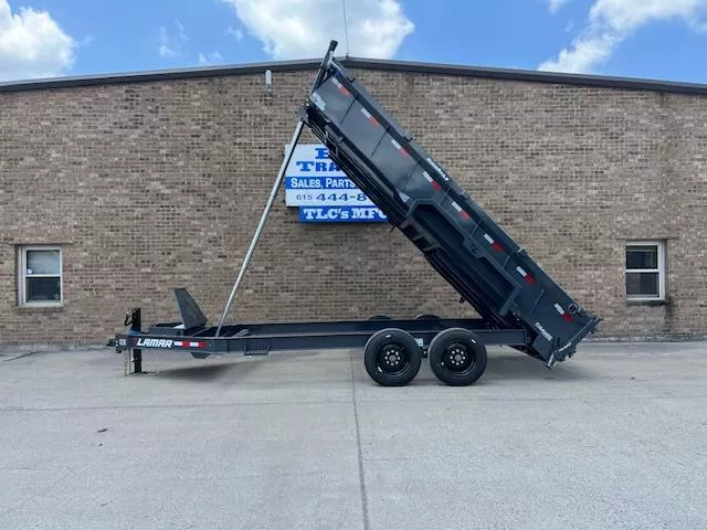 Lamar 16K 7x16x2 Dump Trailer - Telescopic