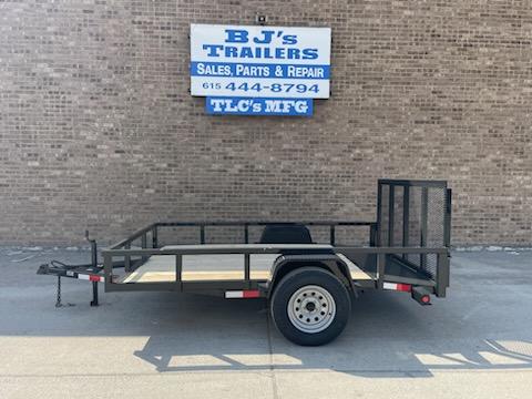 TLC 6'4"X8+2 Gate Tubing Utility Trailer