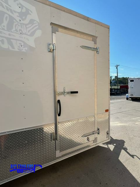 Homesteader 7x16x7 Enclosed Trailer Ramp Door/Side Door OHV- WIDER