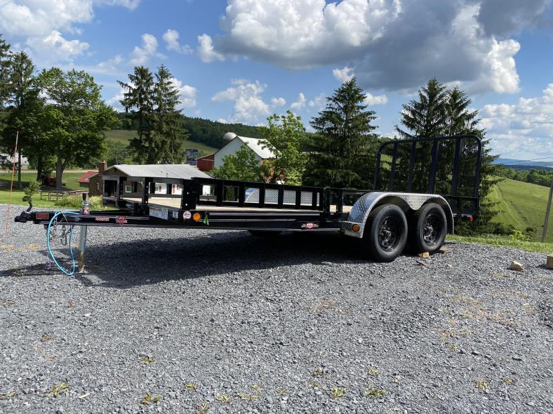 2020 PJ Trailers 16' x 83" Tandem Axle Utility Trailer 2020 PJ Trailers 16' x 83" Tandem Axle Utility Trailer