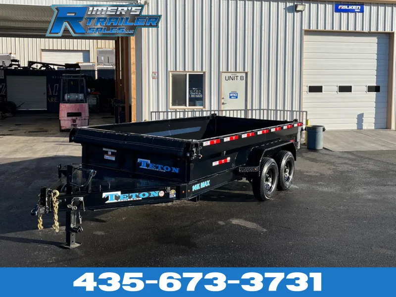 2025 Teton Trailer 14K Dump Trailer Dump Trailer
