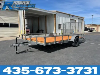 2027 GMS 7x14 Single Axle Utility Trailer