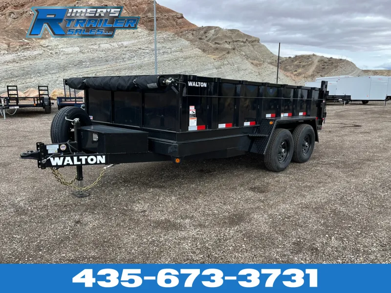 2025 Walton Trailers 7x14Dump Trailer