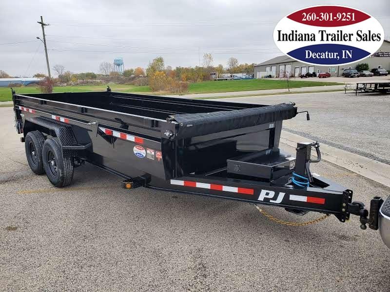 2021 PJ Trailers 83x16 DL162 Dump Trailer 2021 PJ Trailers 83x16 DL162 Dump Trailer