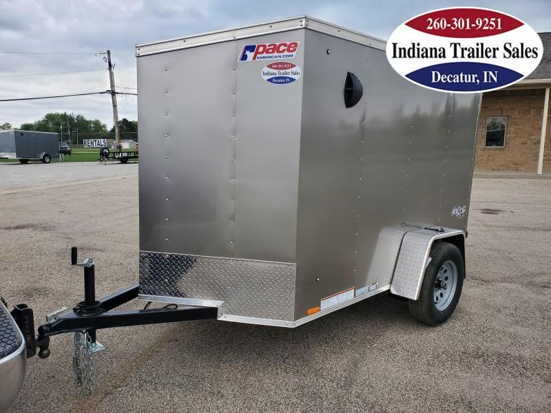2021 Pace American 5x8 PSCAB5.0X08SI2FF Enclosed Cargo Trailer 2021 Pace American 5x8 PSCAB5.0X08SI2FF Enclosed Cargo Trailer