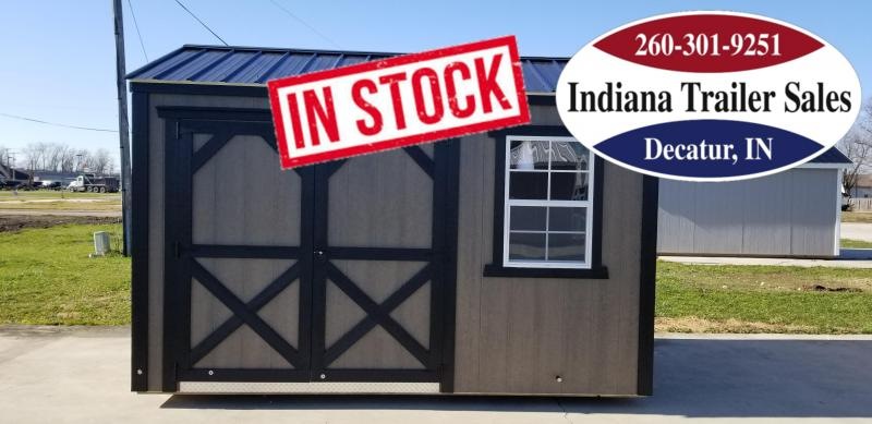 2020 Sheds Direct 8x12 Painted Smart Shed - The Monroe 2020 Sheds Direct 8x12 Painted Smart Shed - The Monroe