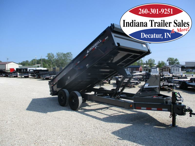 2024 PJ Trailers 14' X 83" Bumper Pull LowPro High Side Dump (DM) Dump