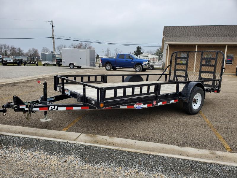 RENTAL - 2017 PJ Trailer C116 82x16 Utility Trailer RENTAL - 2017 PJ Trailer C116 82x16 Utility Trailer