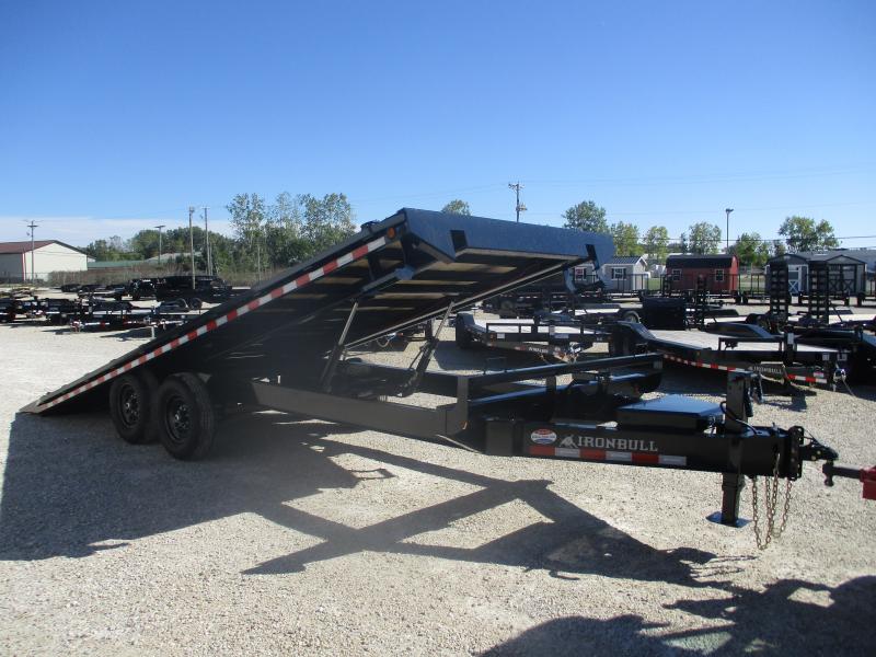 2023 Iron Bull 102x26 TDP0226072 Flatbed Trailer Tilt Flatbed