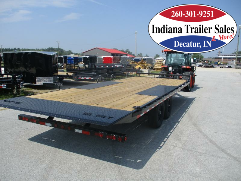 2023 Iron Bull 102x22 TDP0222072 Flatbed Trailer Tilt Flatbed