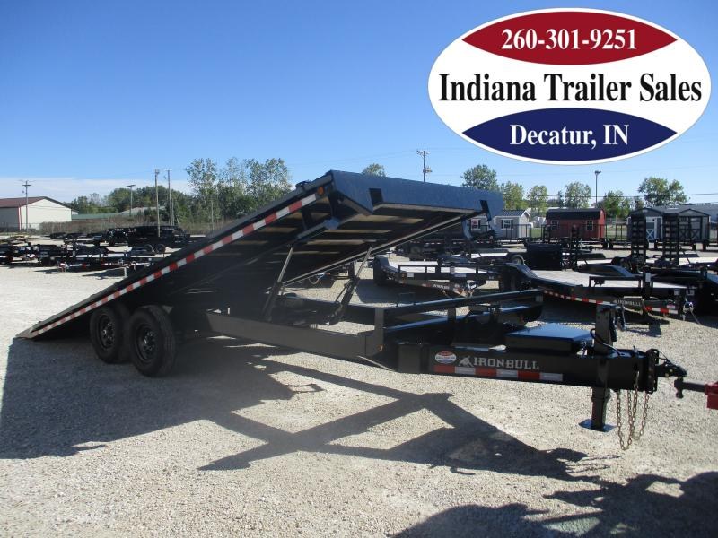 2023 Iron Bull 102x22 TDP0222072 Flatbed Trailer Tilt Flatbed