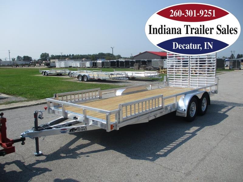 2023 Black Rhino 7x18TA2 LST 718 Utility Trailer Flatbed, Utility and