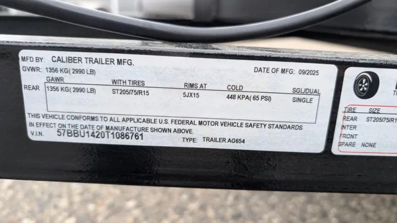 new Utility Trailers Caliper  for sale, in Clearwater, MN Thumbnail 8