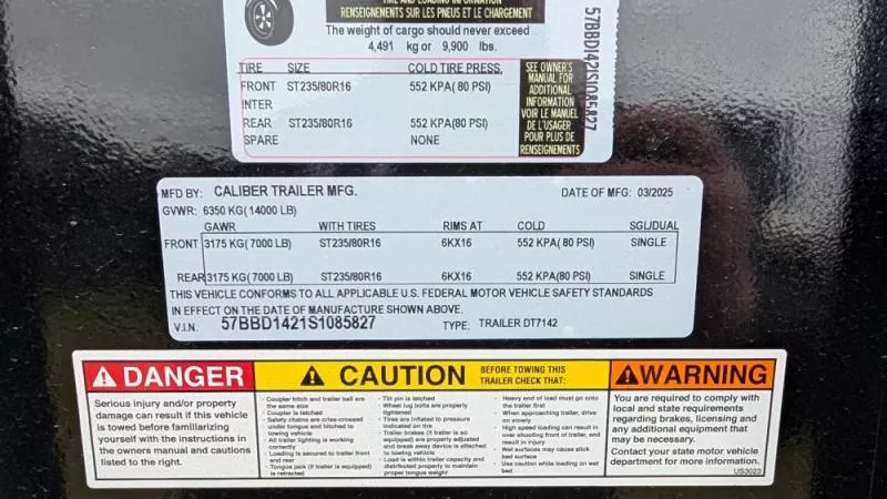 new Dump Trailers Caliper  for sale, in Clearwater, MN Thumbnail 10