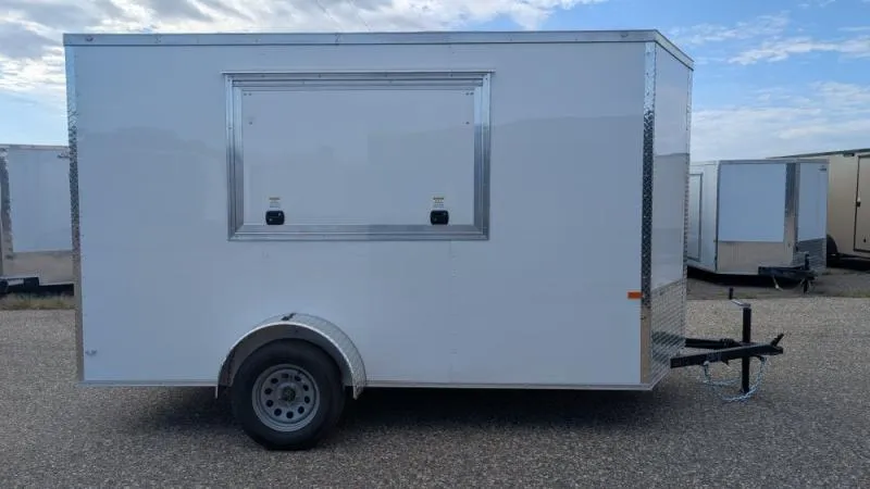 2026 Rock Solid Cargo 6 X 12 SA Vending / Concession Trailer