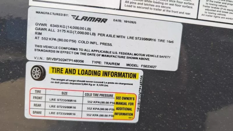 new Equipment / Flatbed Trailers Lamar Trailers  for sale, in Clearwater, MN Thumbnail 11