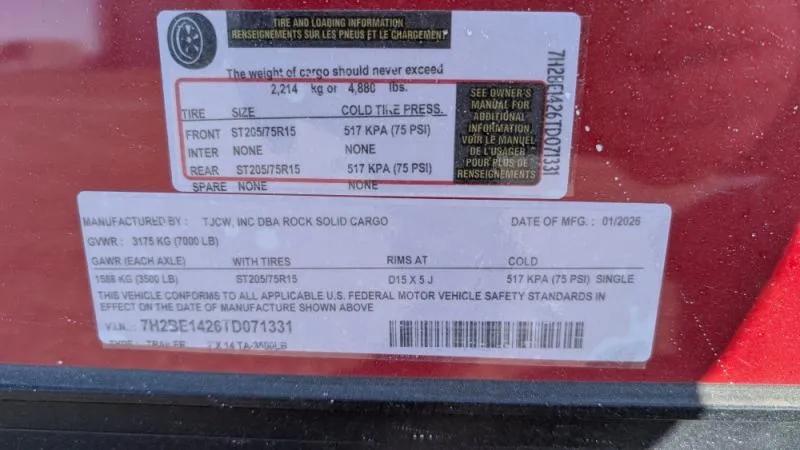 new Vending / Concession Trailers Rock Solid Cargo  for sale, in Clearwater, MN Thumbnail 12