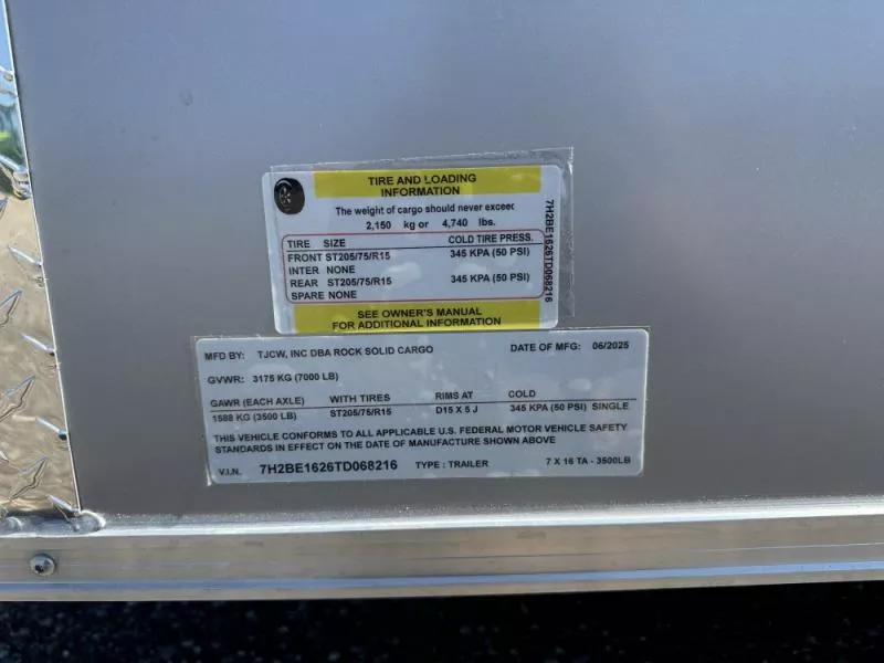 new Cargo (Enclosed) Trailers Rock Solid Cargo  for sale, in Clearwater, MN Thumbnail 11