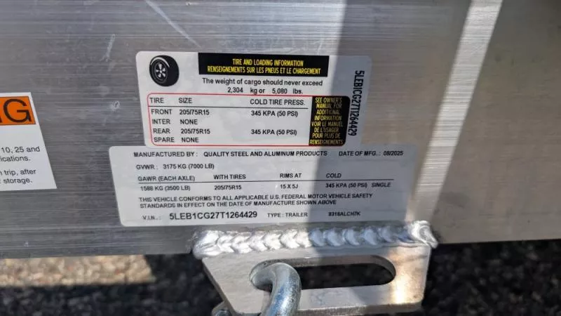 new Utility Trailers Quality Steel and Aluminum  for sale, in Clearwater, MN Thumbnail 10