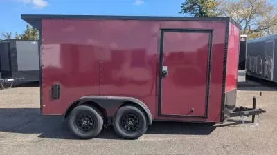 2026 Rock Solid Cargo 6 X 12 TA Cargo / Enclosed Trailer