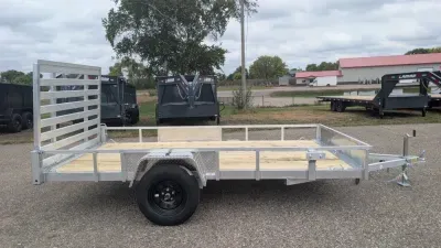 2027 Quality Steel and Aluminum 7412ALSL3.5KSA Utility Trailer