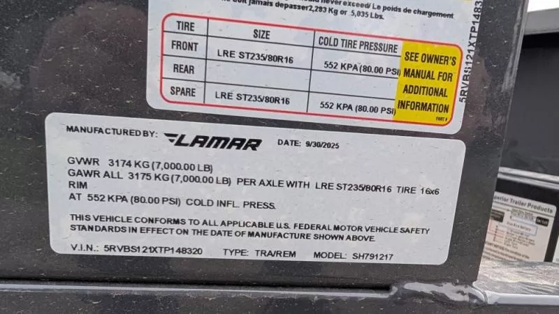 new Equipment / Flatbed Trailers Lamar Trailers  for sale, in Clearwater, MN Thumbnail 9