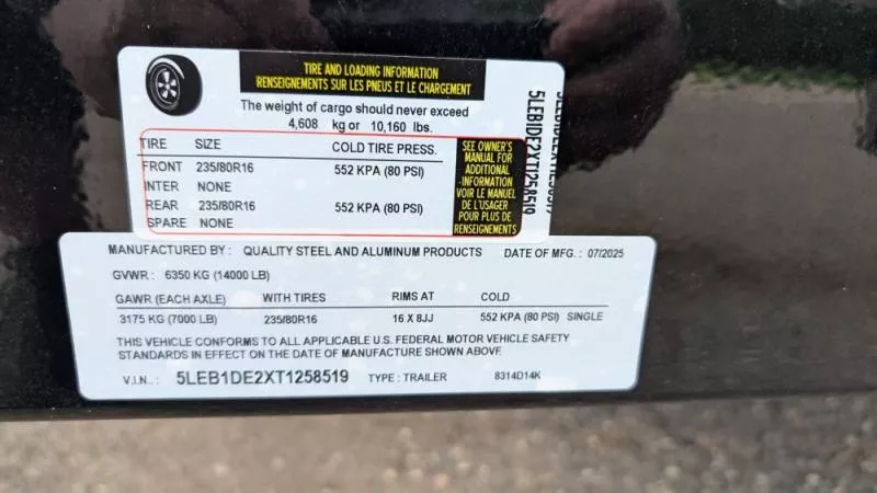 new Dump Semi Trailers Quality Steel and Aluminum  for sale, in Clearwater, MN Thumbnail 11